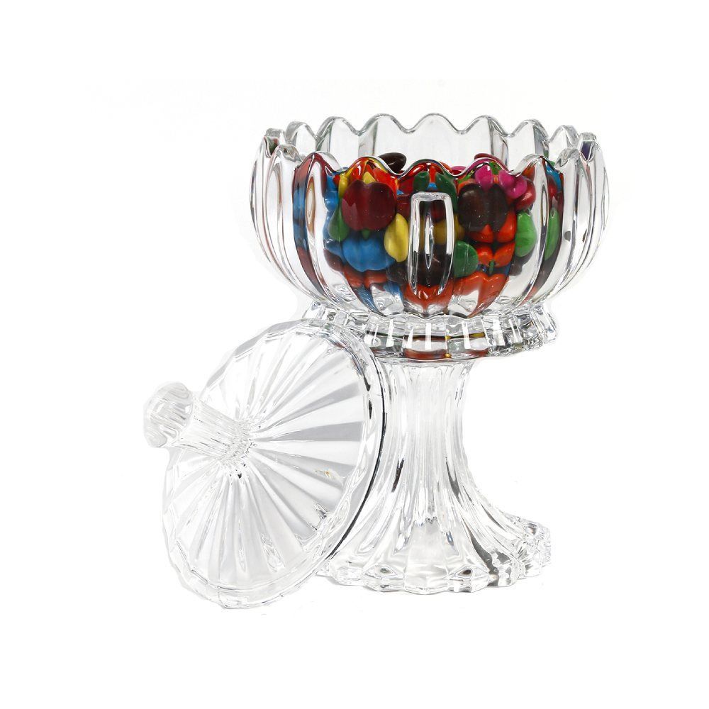 Bomboniere Com Pé Cristal Geneva Wolff - Cristal