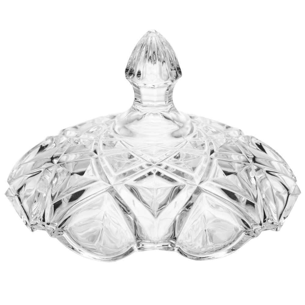 Bomboniere Com Pé Star 18Cm Lyor - Vidro