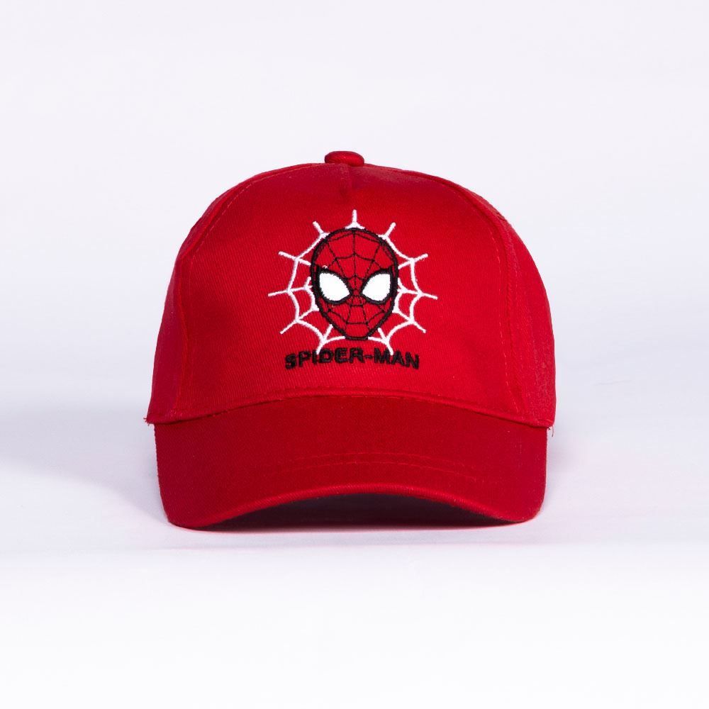 Boné Infantil Menino 1 a 3 Anos Homem-Aranha Marvel - Vermelho