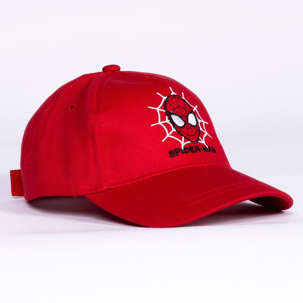Boné Infantil Menino 1 a 3 Anos Homem-Aranha Marvel - Vermelho