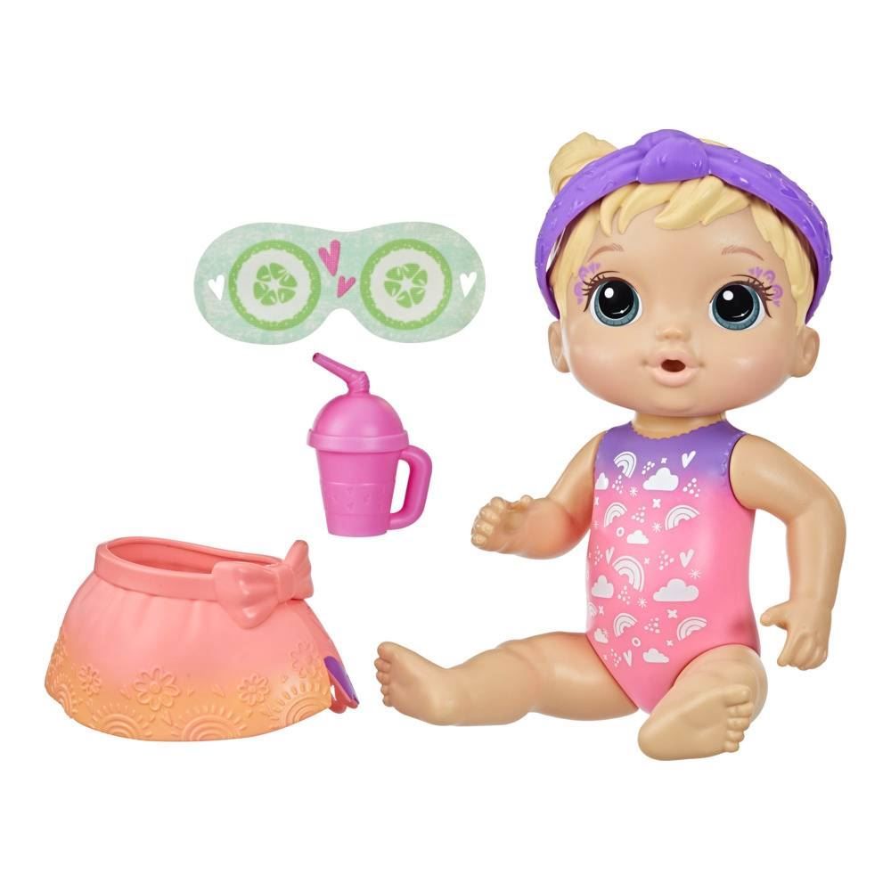 Boneca Baby Alive Loira Dia No Spa Hasbro - F5617