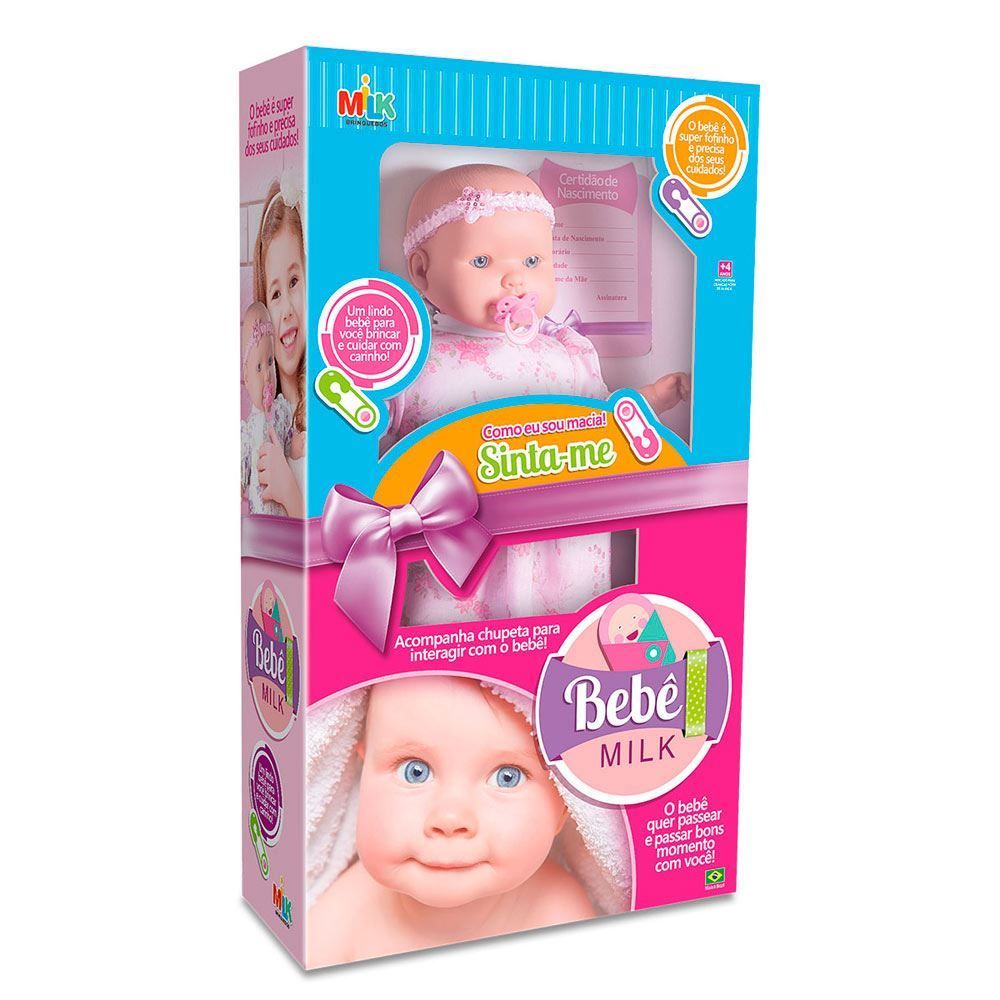 Boneca Bebê Milk - 345