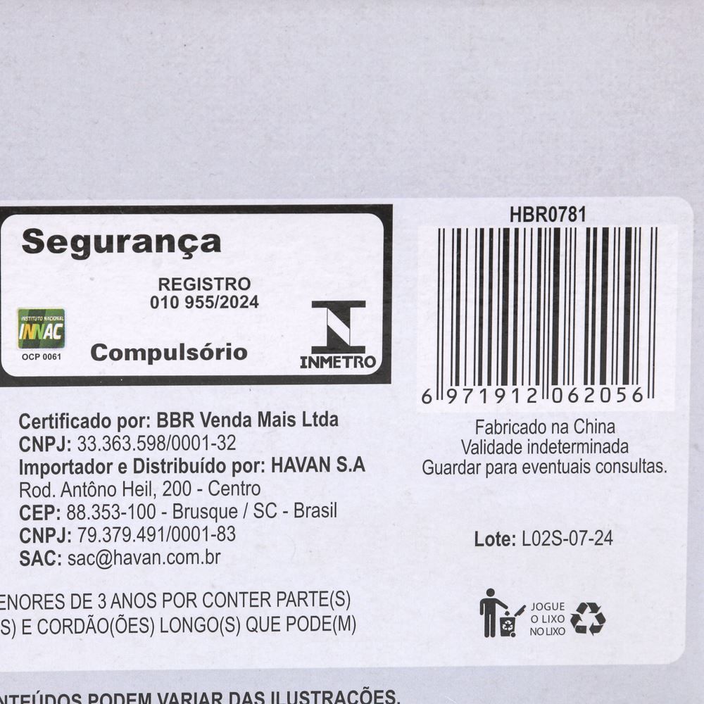 Boneca Bebê Reborn Roupinha Rosa Havan Toys - HBR0781