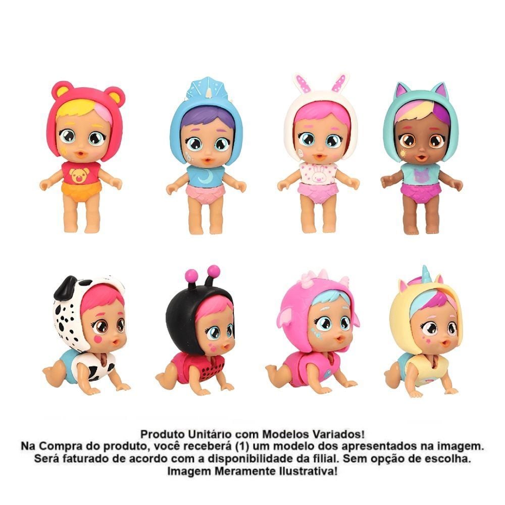 Boneca Cry Babies Playtime Berçário Multikids - Sortido