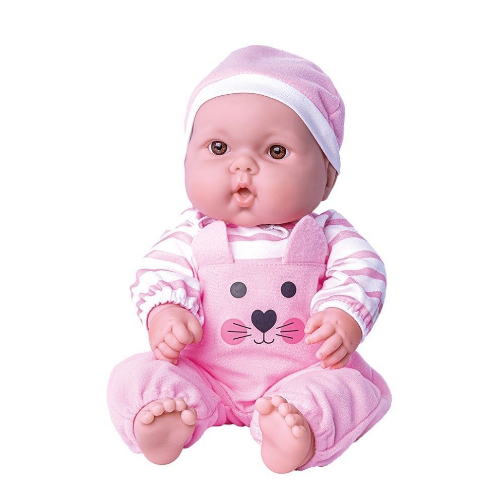 Boneca Love Bebê By Cotiplás Macacão Rosa - 2914