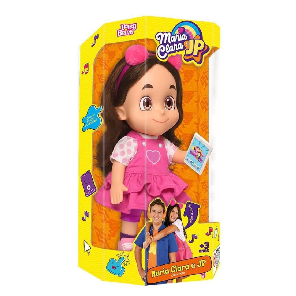 Boneca Maria Clara Mecanizada Baby Brink - 1055