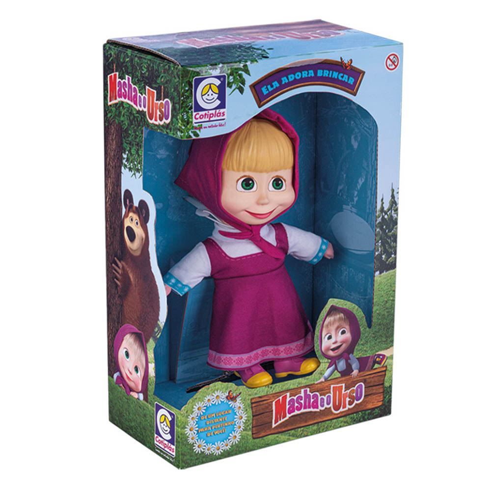 Boneca Masha 23Cm Cotiplás - 2404