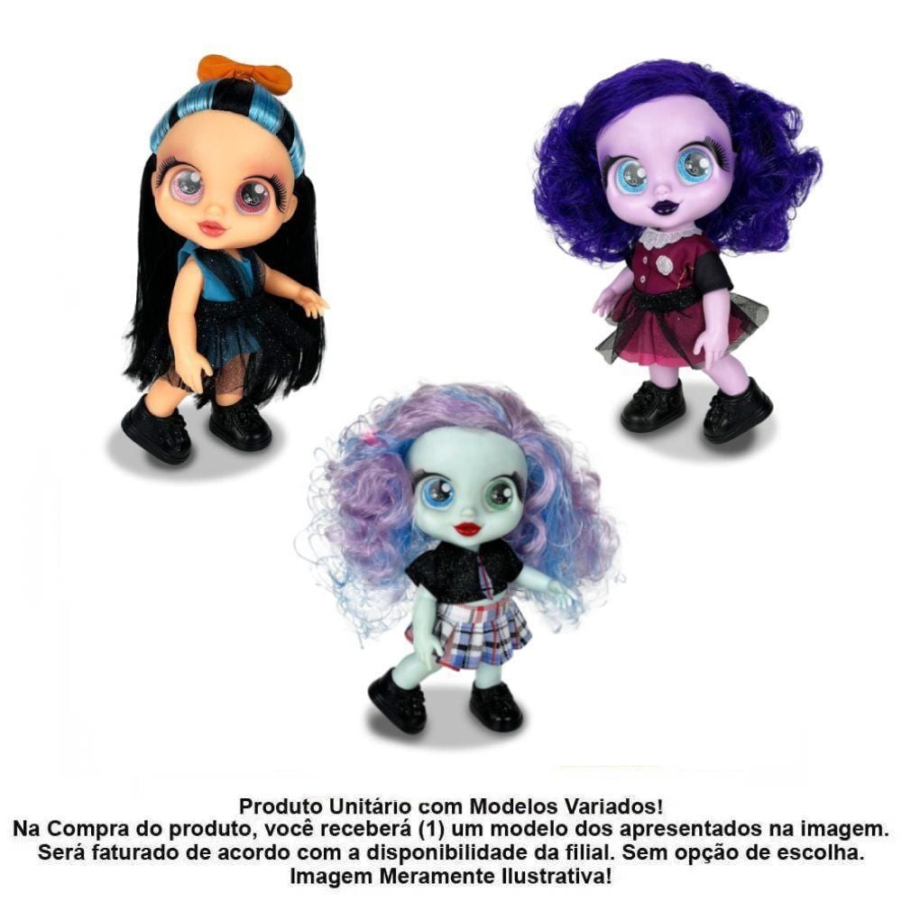 Boneca Monster Bee Toys - Sortido