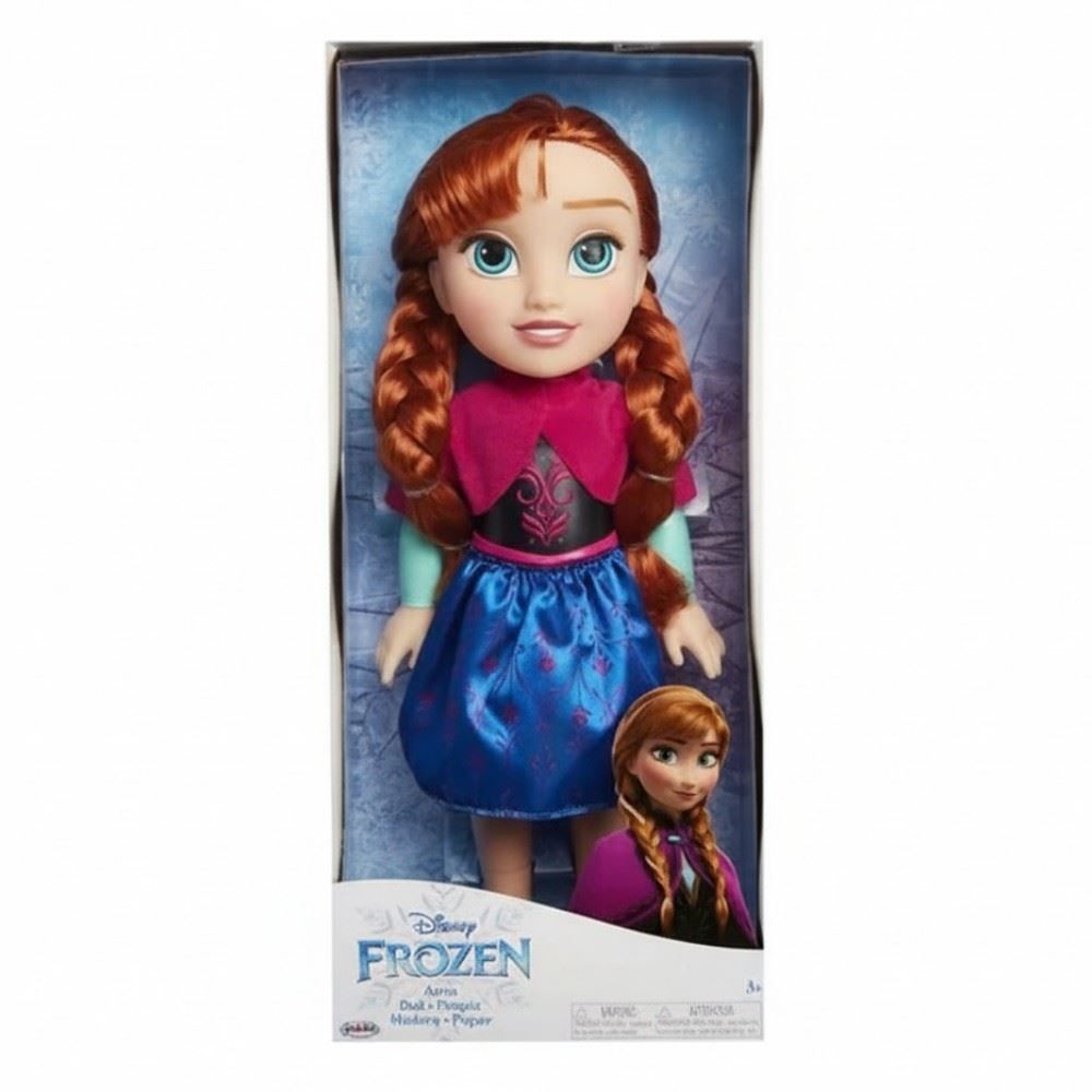 Boneca Toddler Frozen Anna Multikids - 38 cm
