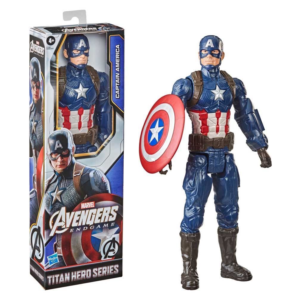 Boneco Capitão América Hasbro Vingadores Titan Hero Series - F1342