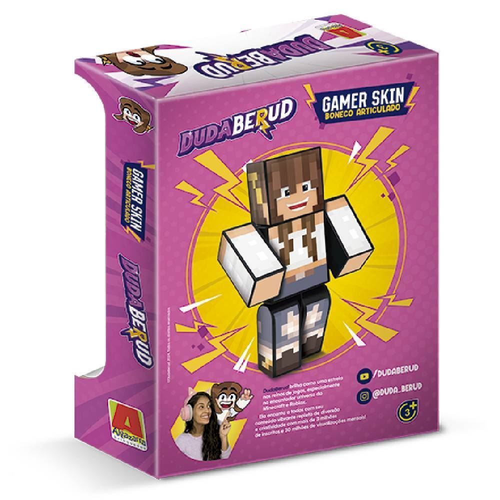 Boneco Peq Duda Berudi Algazarra Brinquedos - 3.03.1288