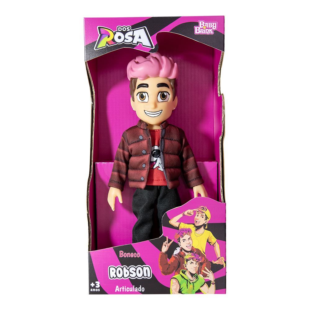 Boneco Robson dos Rosa Novabrink