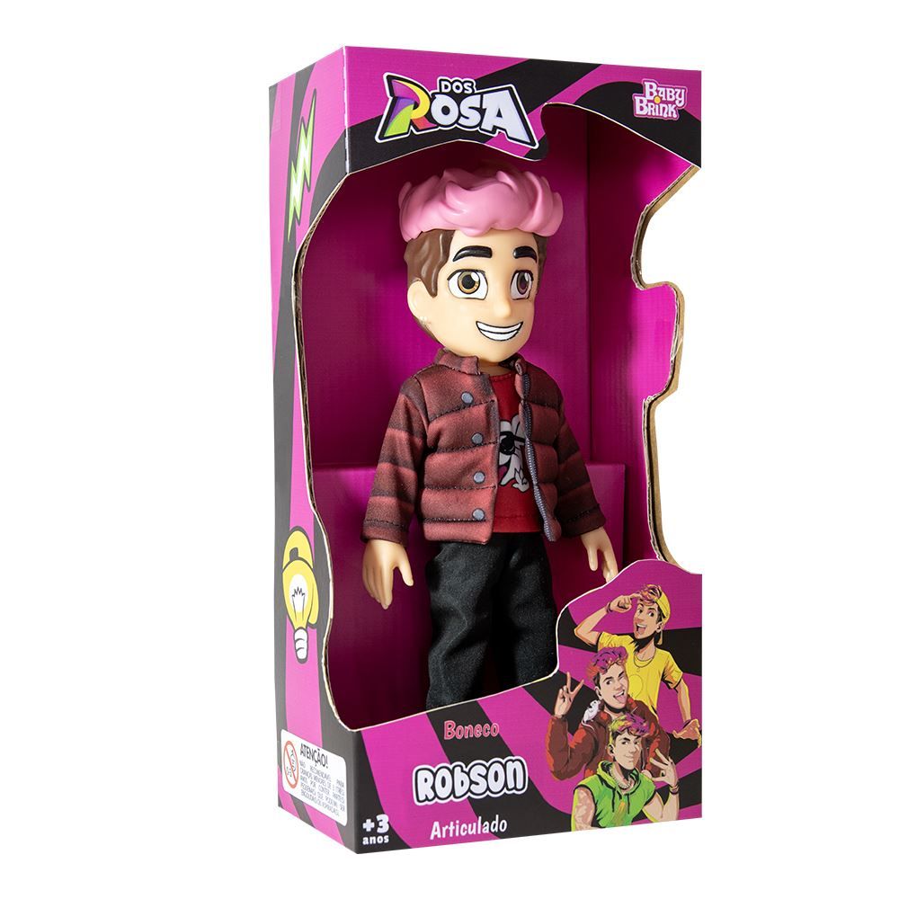 Boneco Robson dos Rosa Novabrink