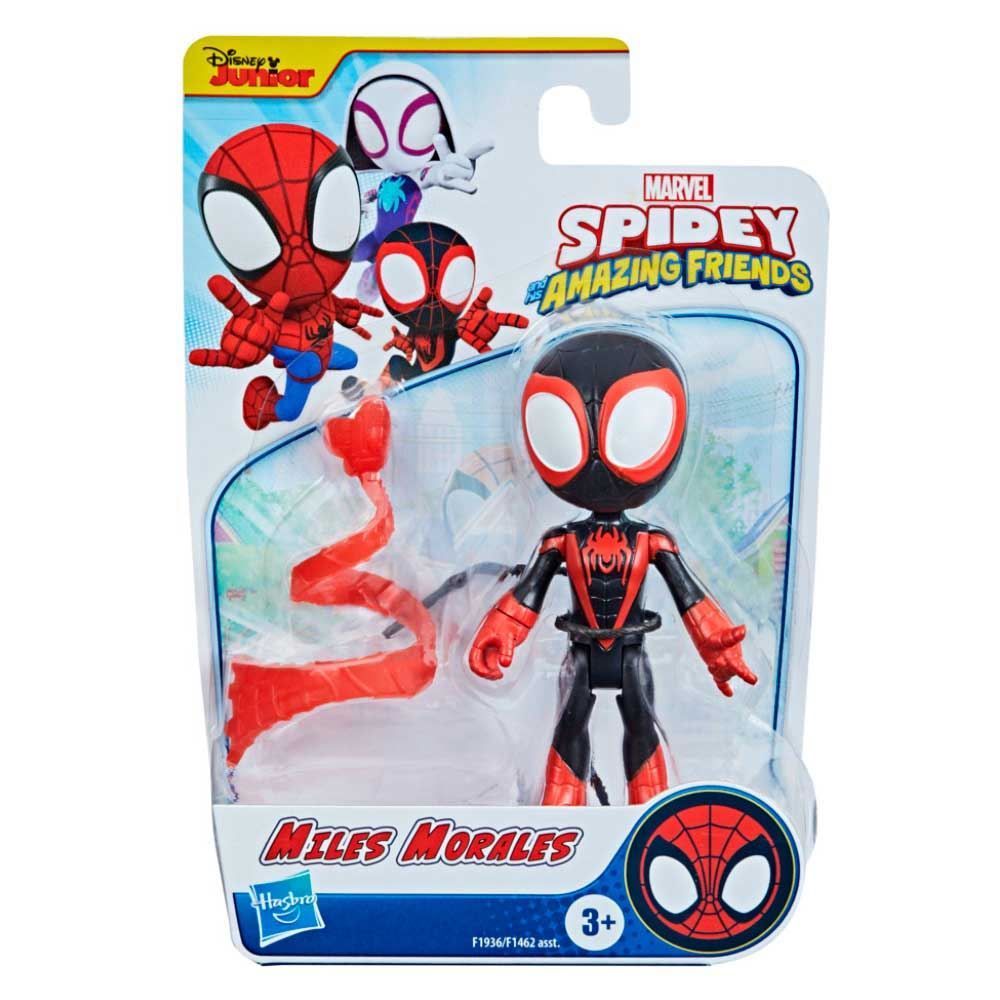 Boneco Spidey Amazing Frieds Miles Morales Hasbro - F1936