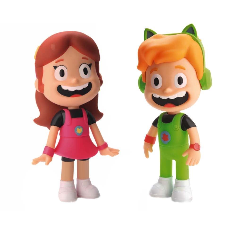 Bonecos Gato Galáctico E Duda Divertoys - 8241