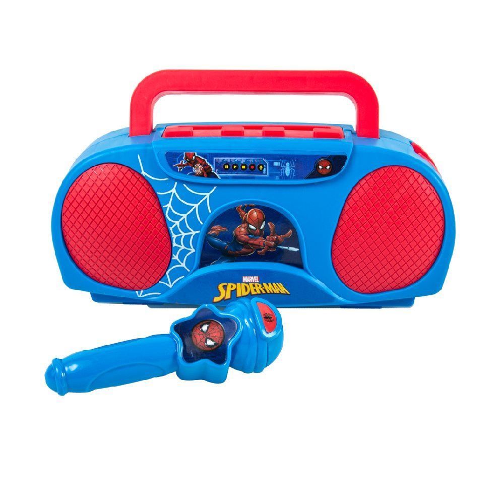 Boombox Infantil Karaoke Spiderman Candide - 5871