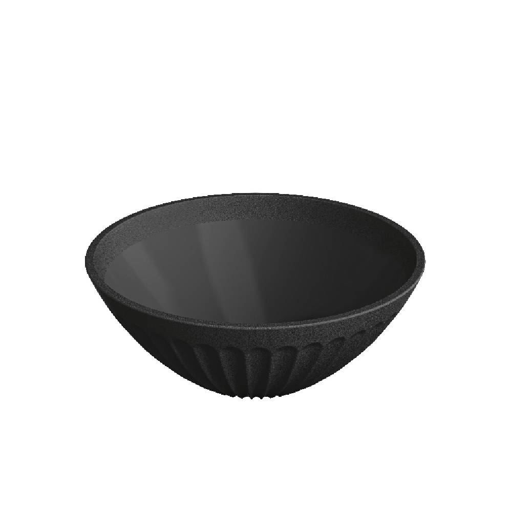 Bowl De Plástico Uz 400Ml - Preto