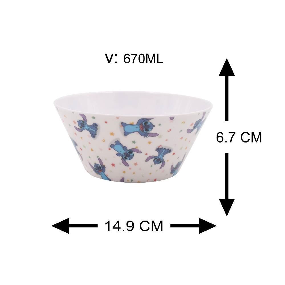 Bowl Melamina Disney Stitch 670Ml - Icons