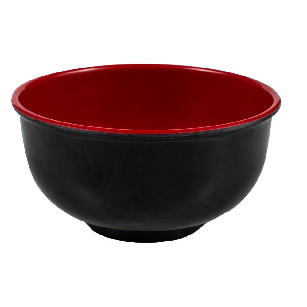 Bowl Oriental Havan Casa 866Ml - Vermelho e Preto