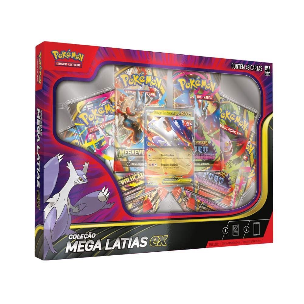 Box Pokémon Mega Latias Ex Copag - 35862