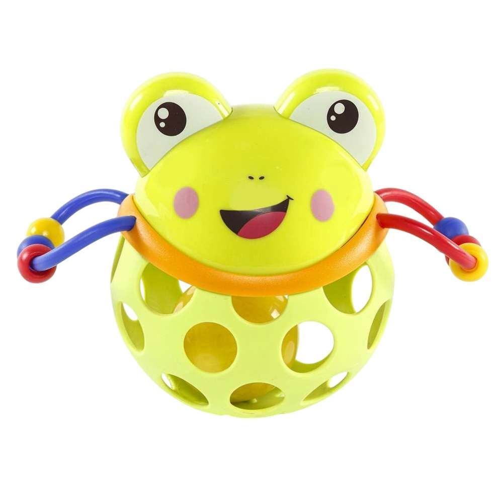 Brinquedo De Bebê Chocalho Sapo Havan Baby - HBR0769