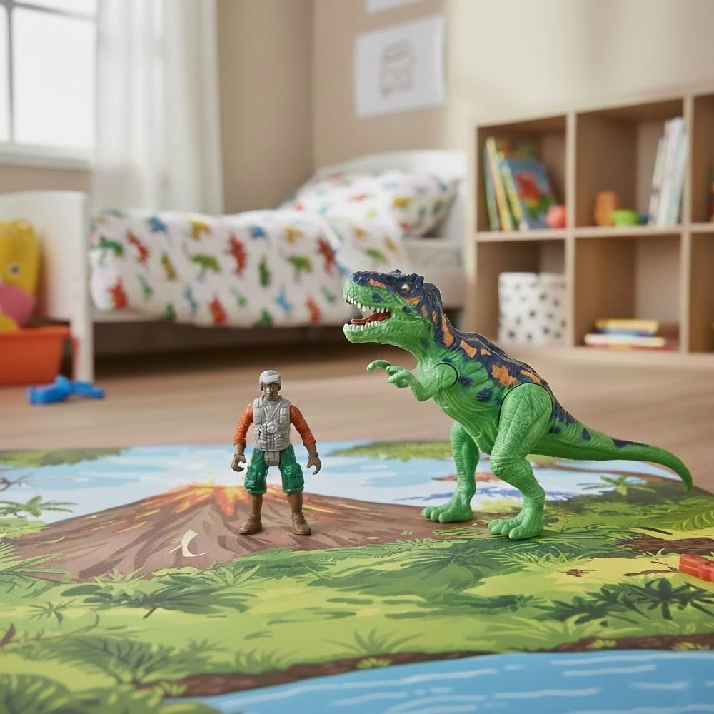 Conjunto Dinossauro e Boneco Havan Toys - Sortido