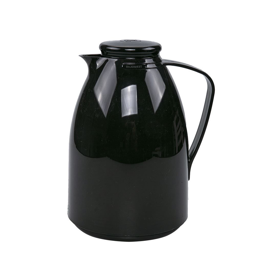 Bule Com Infusor Termolar Luna 1 Litro - Preto