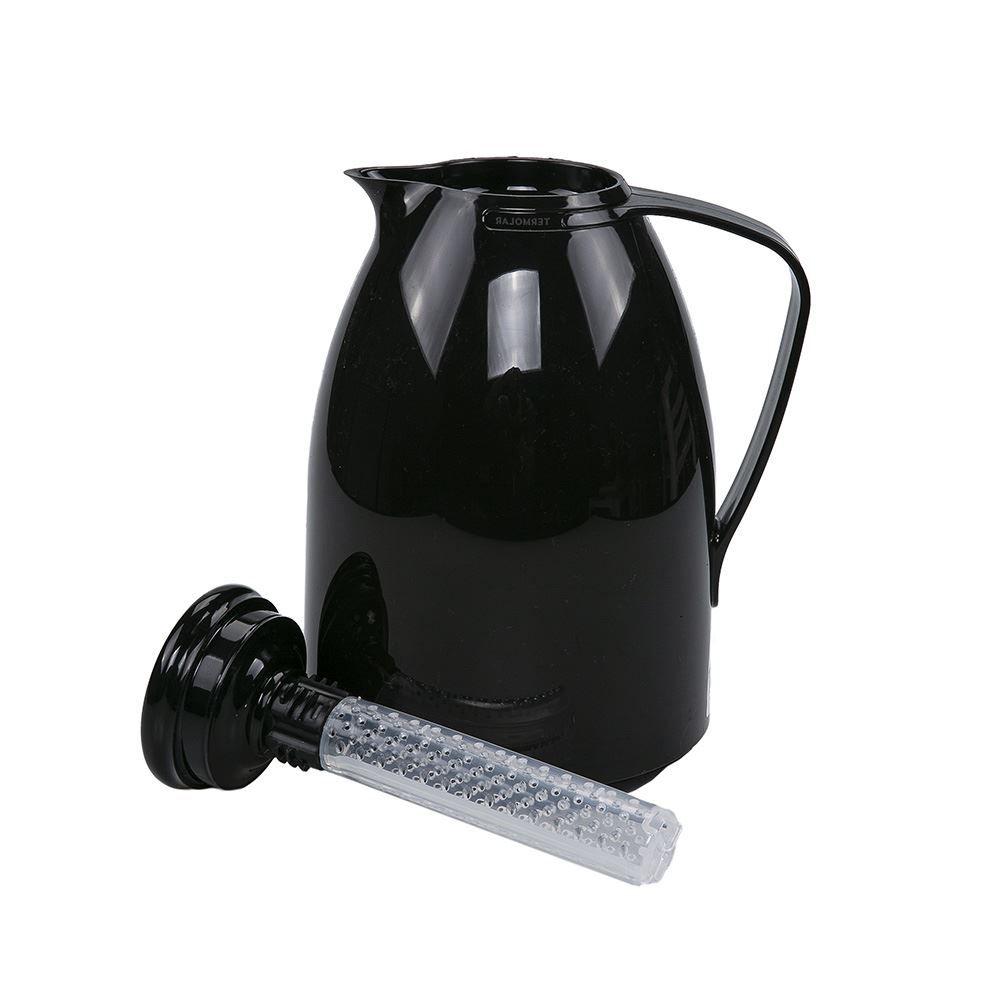 Bule Com Infusor Termolar Luna 1 Litro - Preto