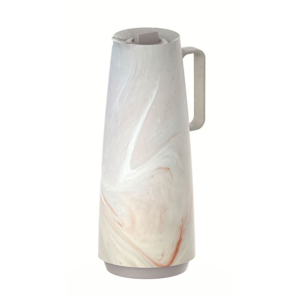 Bule Térmico Exata Marmorizado Creme 1 Litro - Tramontina