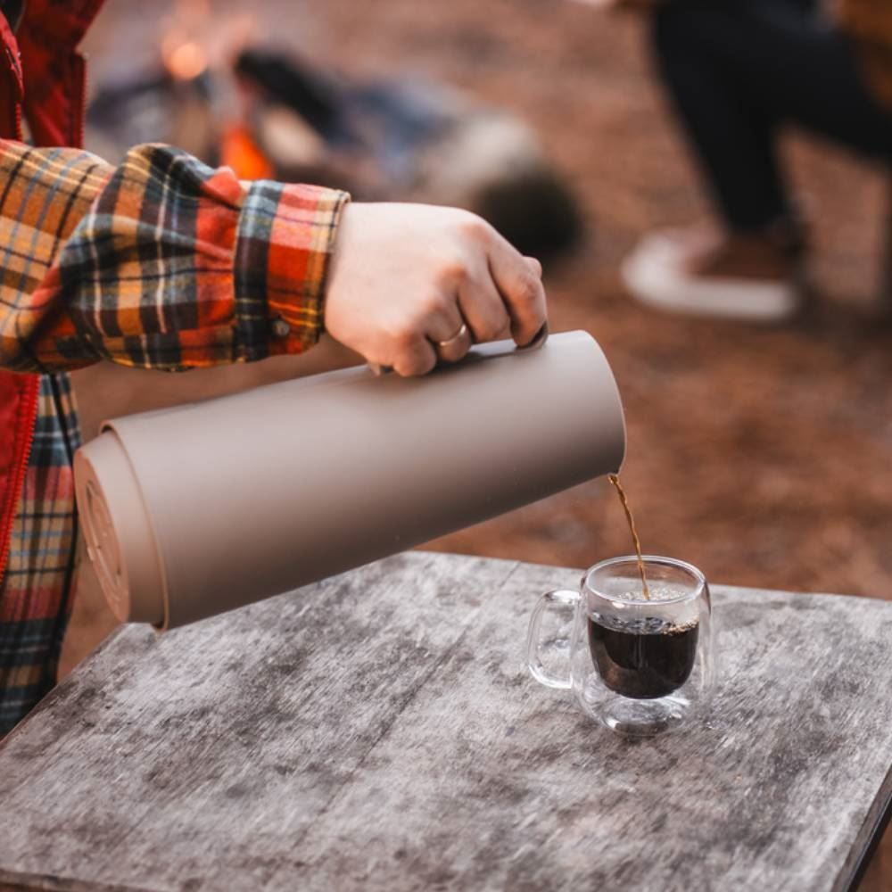 Bule Térmico Exata Tramontina 1 Litro - Bege