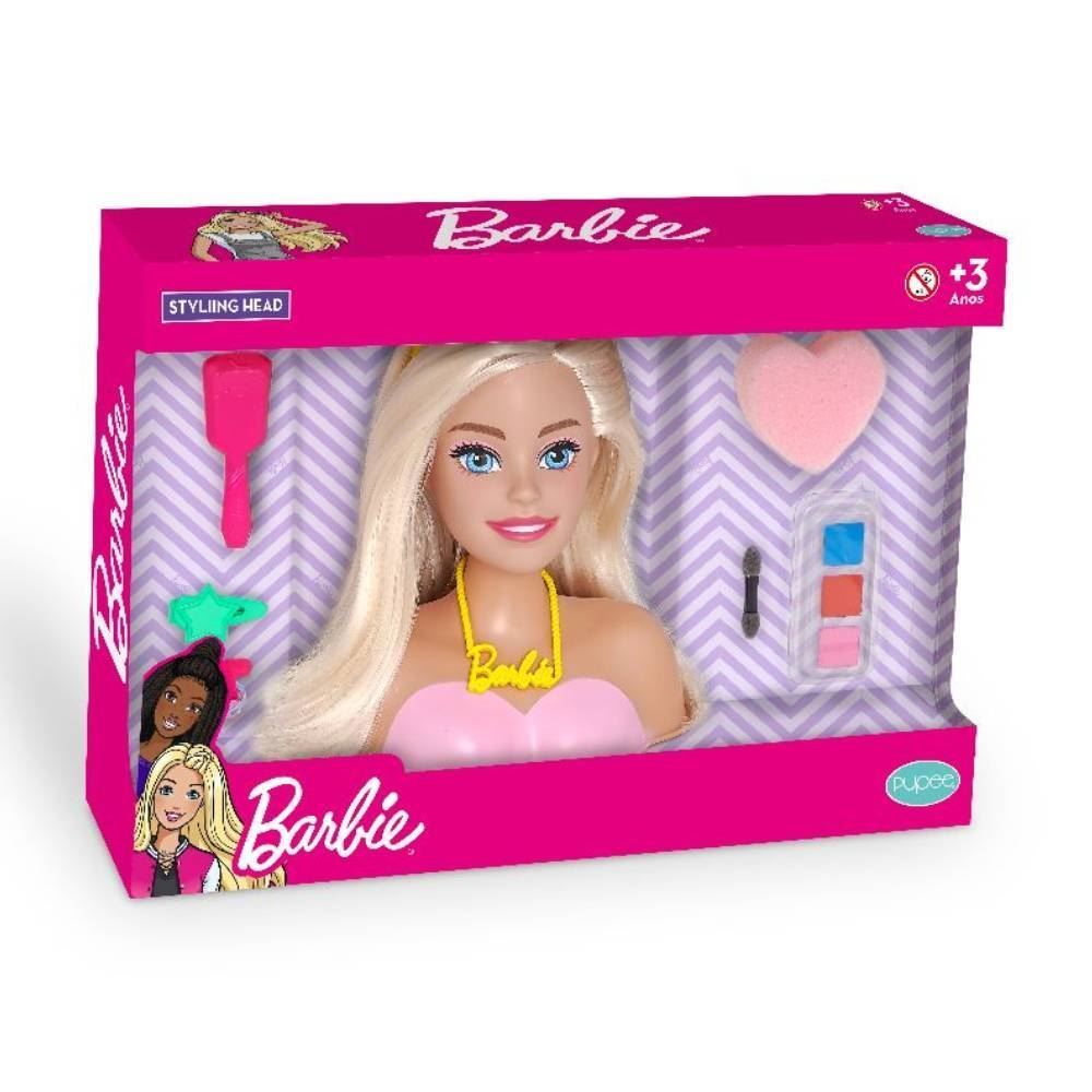 Busto Styling Head Sparkle Barbie Pupee - 1242