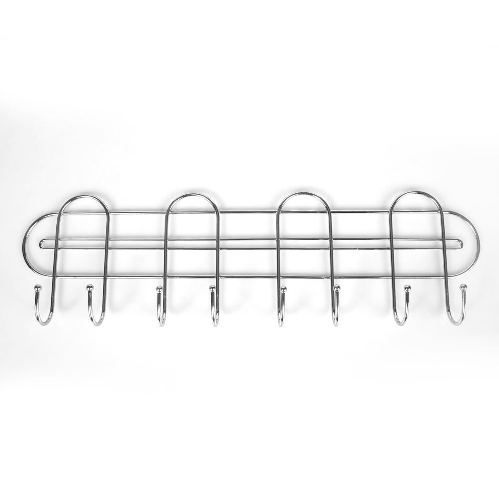 Cabide Niquelart Porta 8 Ganchos - Cromado