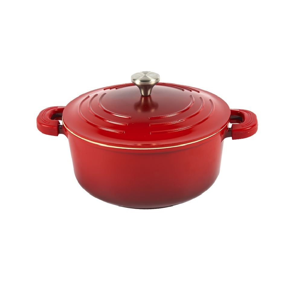 Caçarola Com Tampa Nápoles Havan Casa 24 Cm - Vermelho