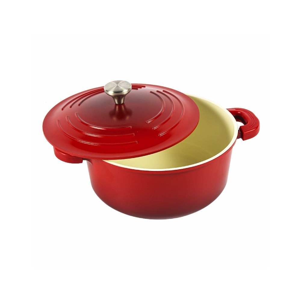 Caçarola Com Tampa Nápoles Havan Casa 24 Cm - Vermelho