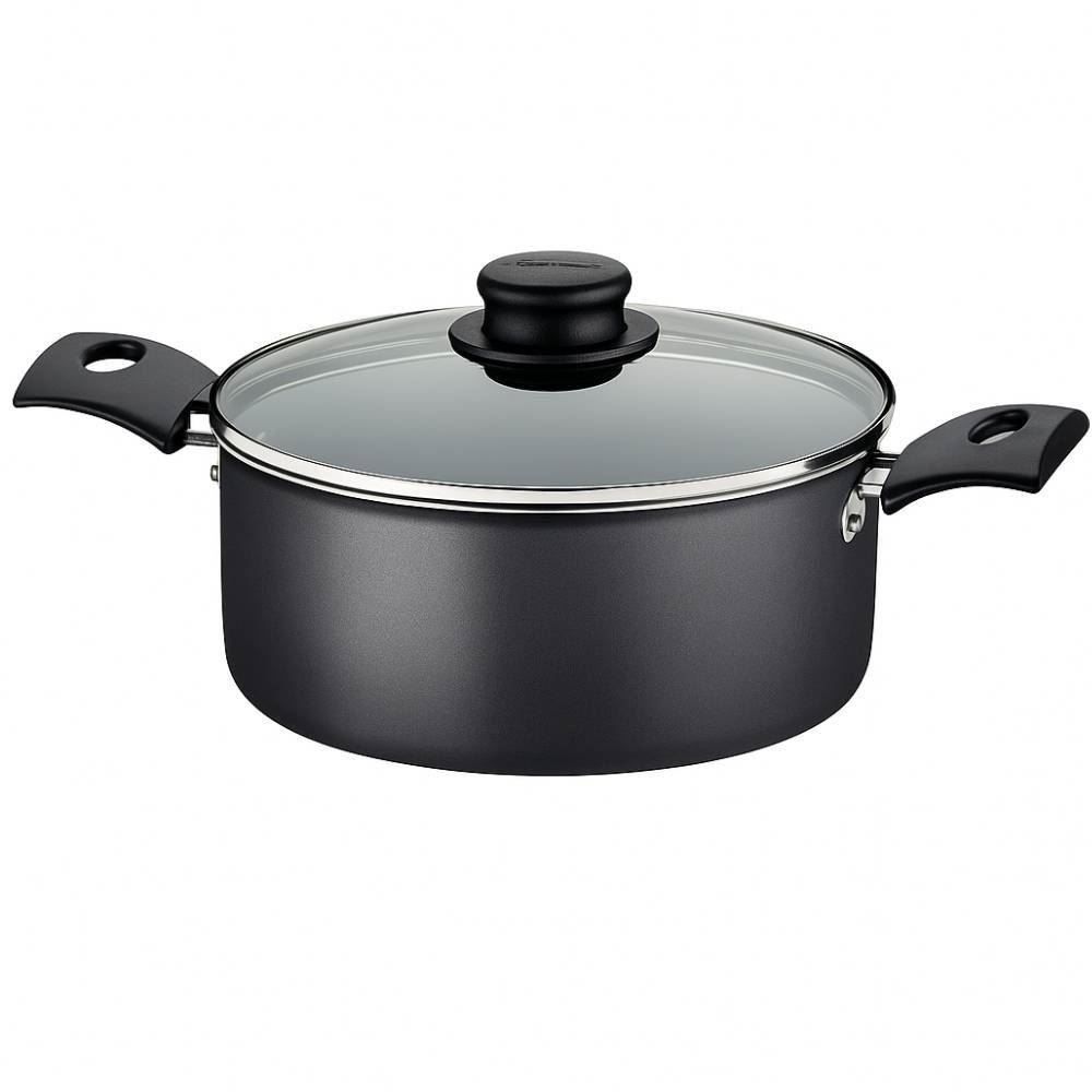 Caçarola Turim Tramontina 24Cm - Preto