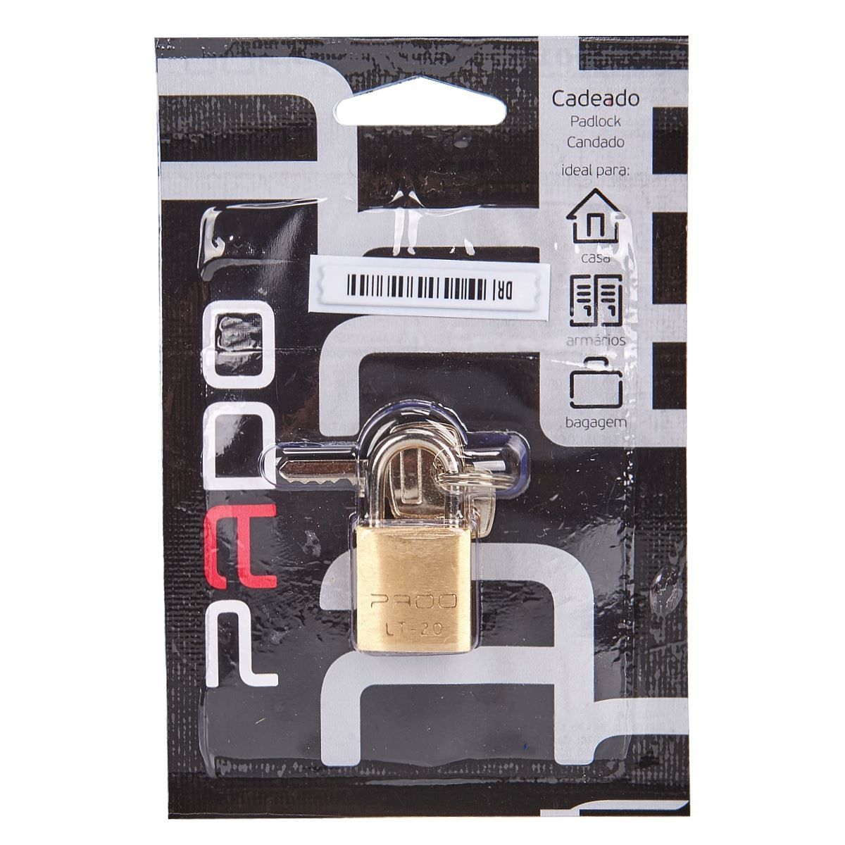 Cadeado Latão 20mm LT-20 Pado - DIVERSOS