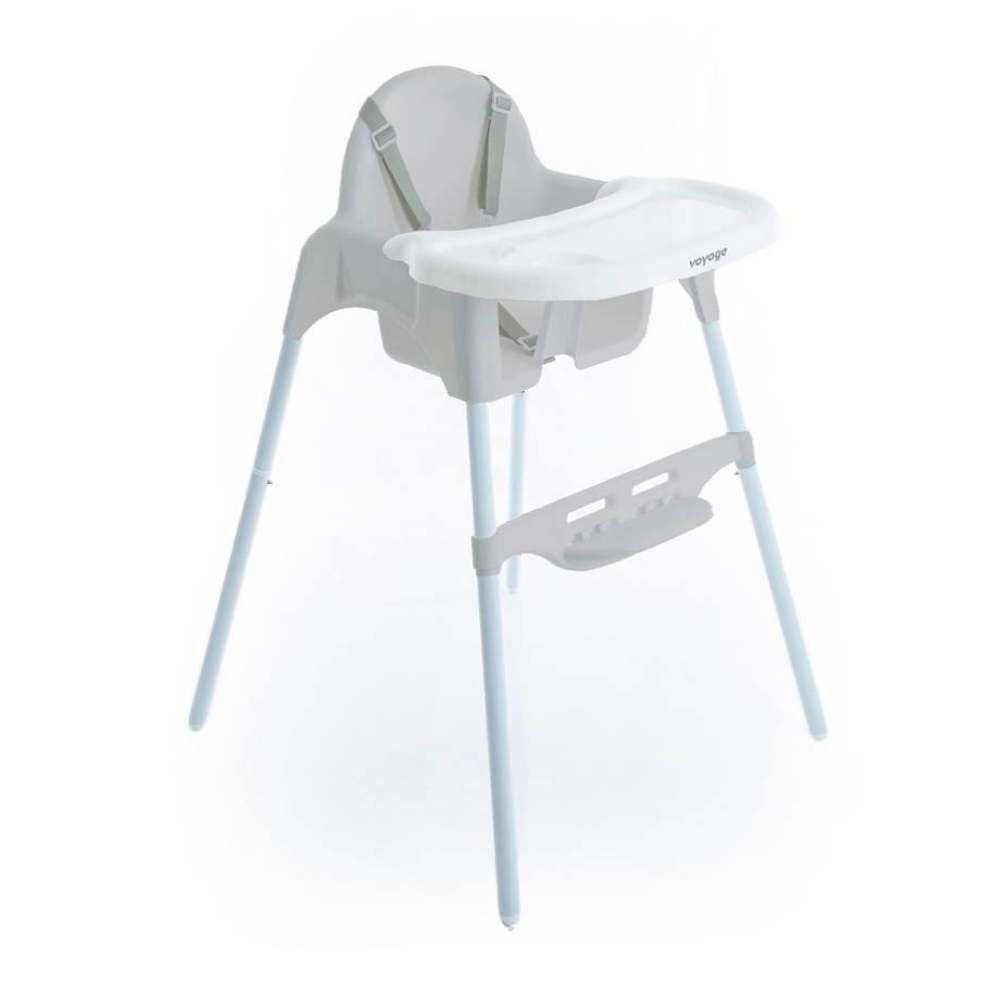 Cadeira De Refeição Macaron Voyage - Cinza Claro