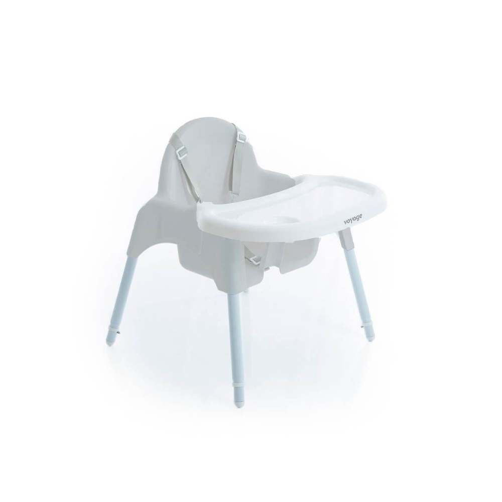 Cadeira De Refeição Macaron Voyage - Cinza Claro