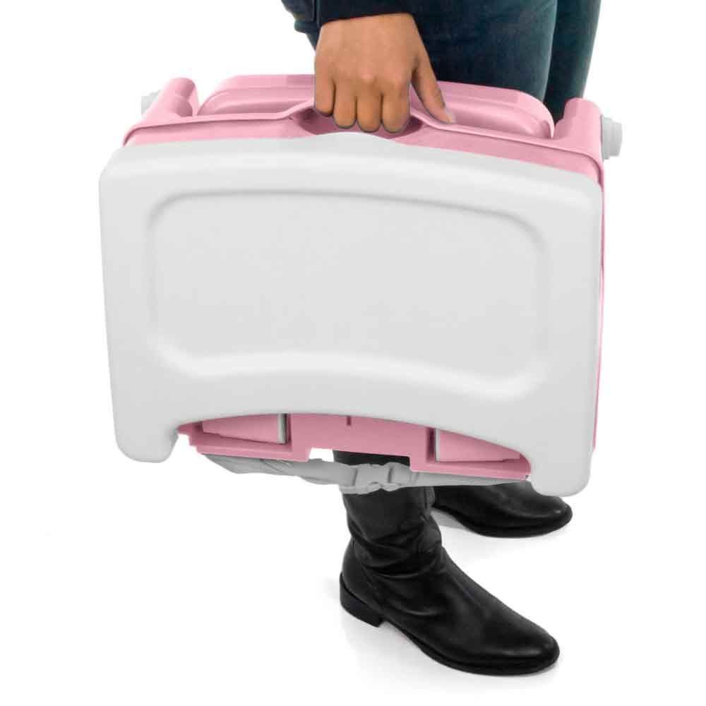 Cadeira De Refeição Portátil Cake - Rosa Claro
