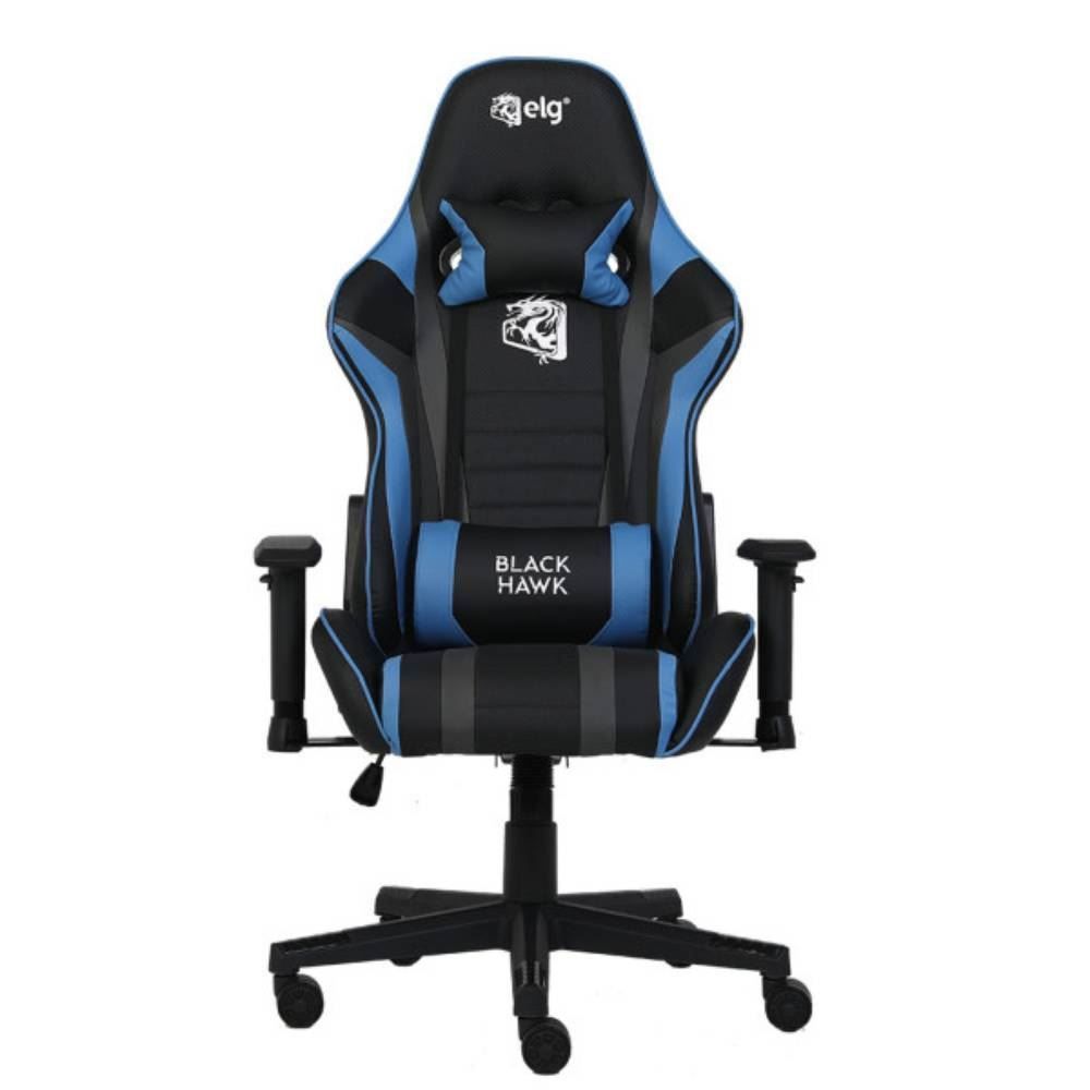 Cadeira Gamer Elg Black Hawk Preto E Azul - CH05BKWH
