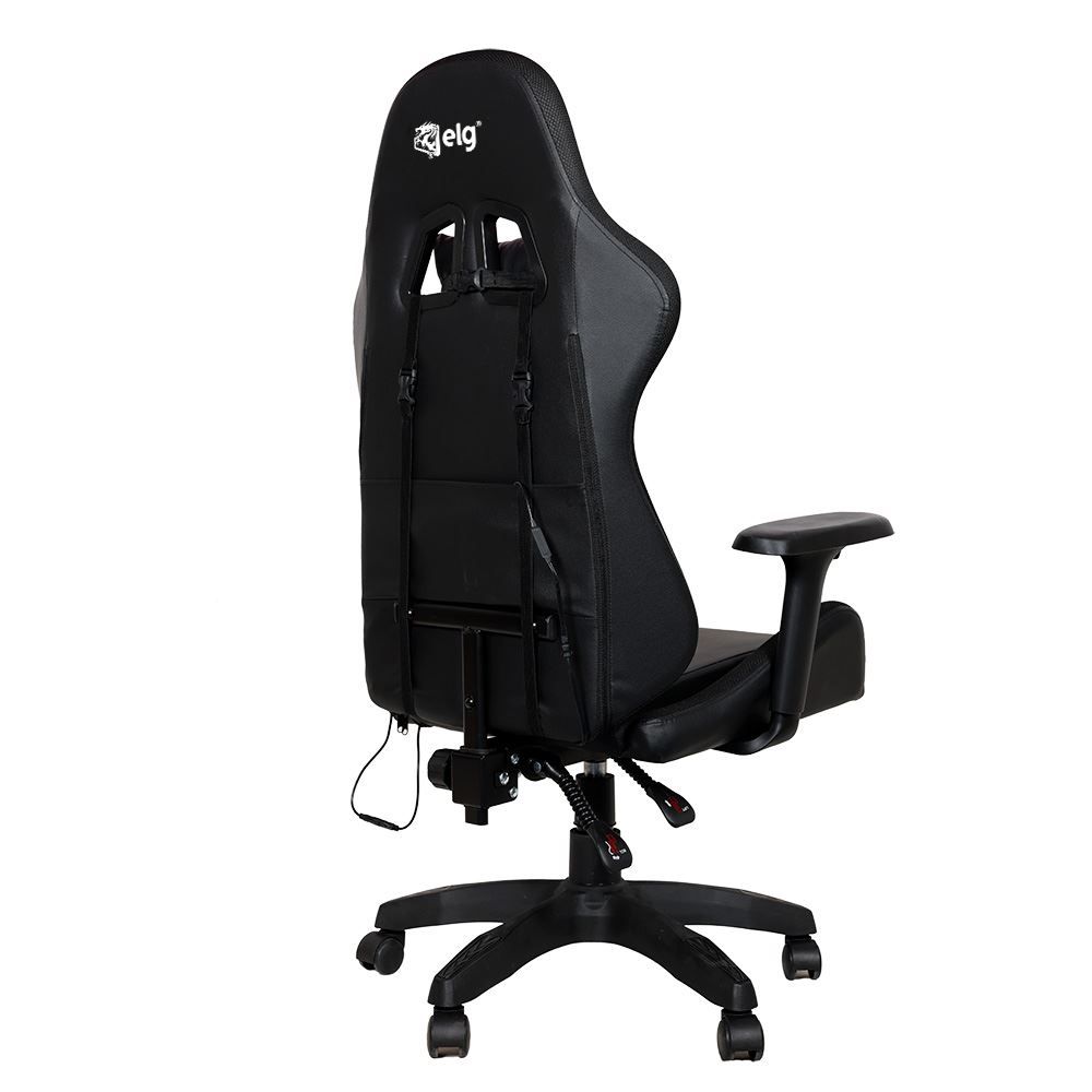 Cadeira Gamer Rgb Pollux Com Apoio Cervical Elg Braço 3D