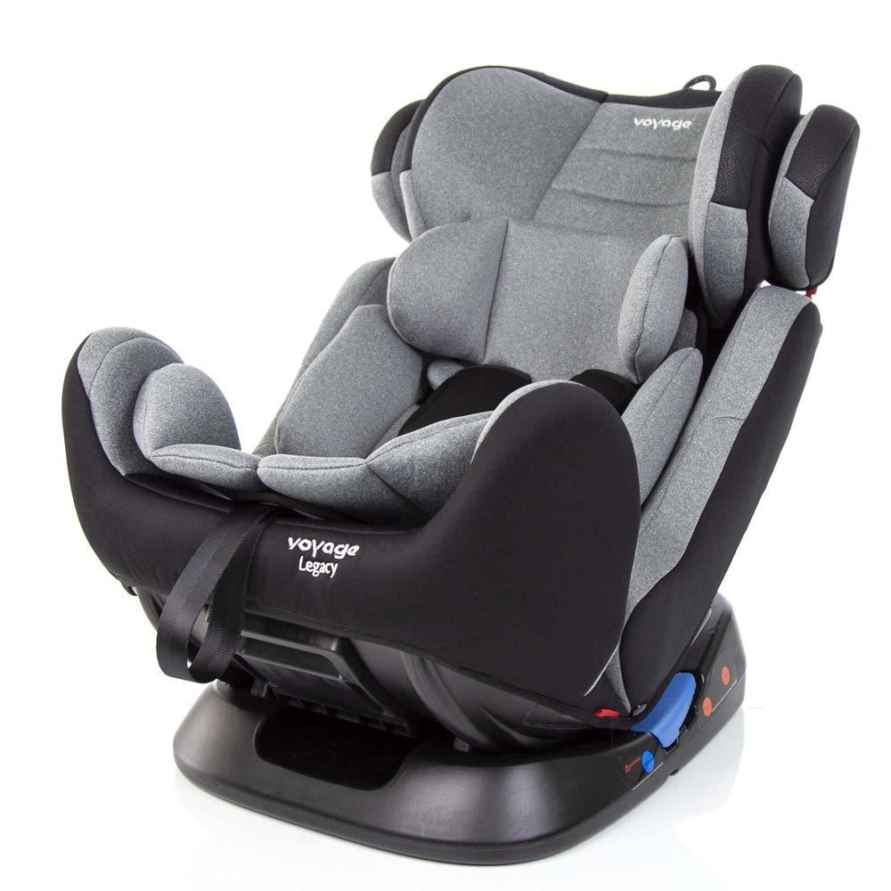 Cadeira Para Auto Reclinável Legacy 0 A 36Kg Voyage - Cinza Mescla