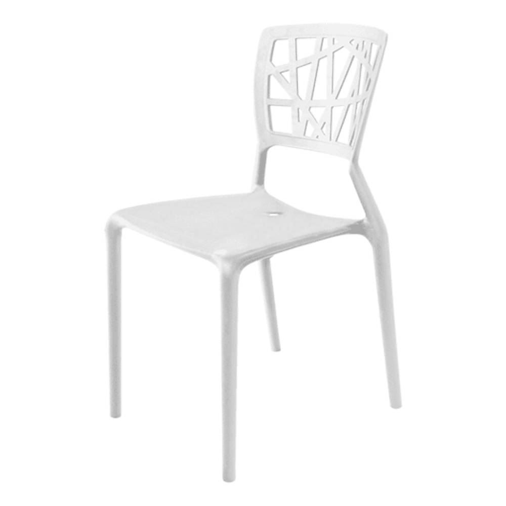 Cadeira Plástica Trama Arqplast - Branca