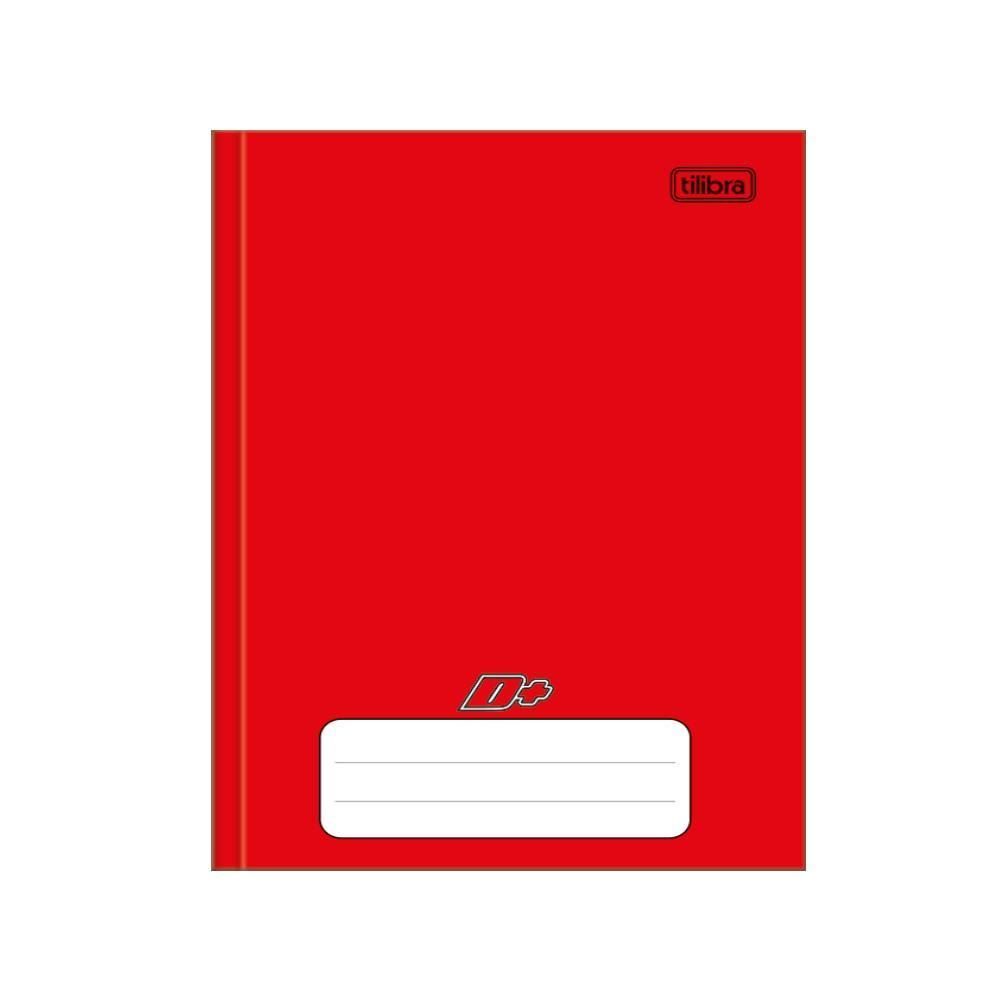 Caderno 1 Matéria Costurado  Mais 96 Folhas Tilibra - Vermelho