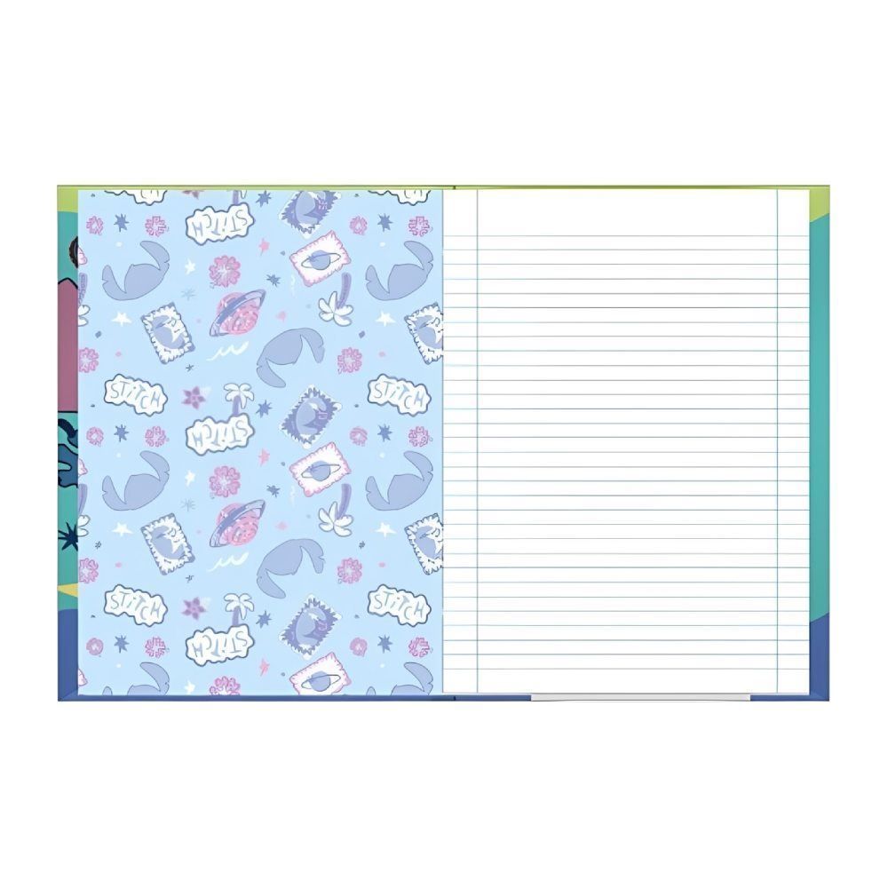 Caderno Brochura Capa Dura 1/4 Stitch 80 Folhas Foroni - Sortido