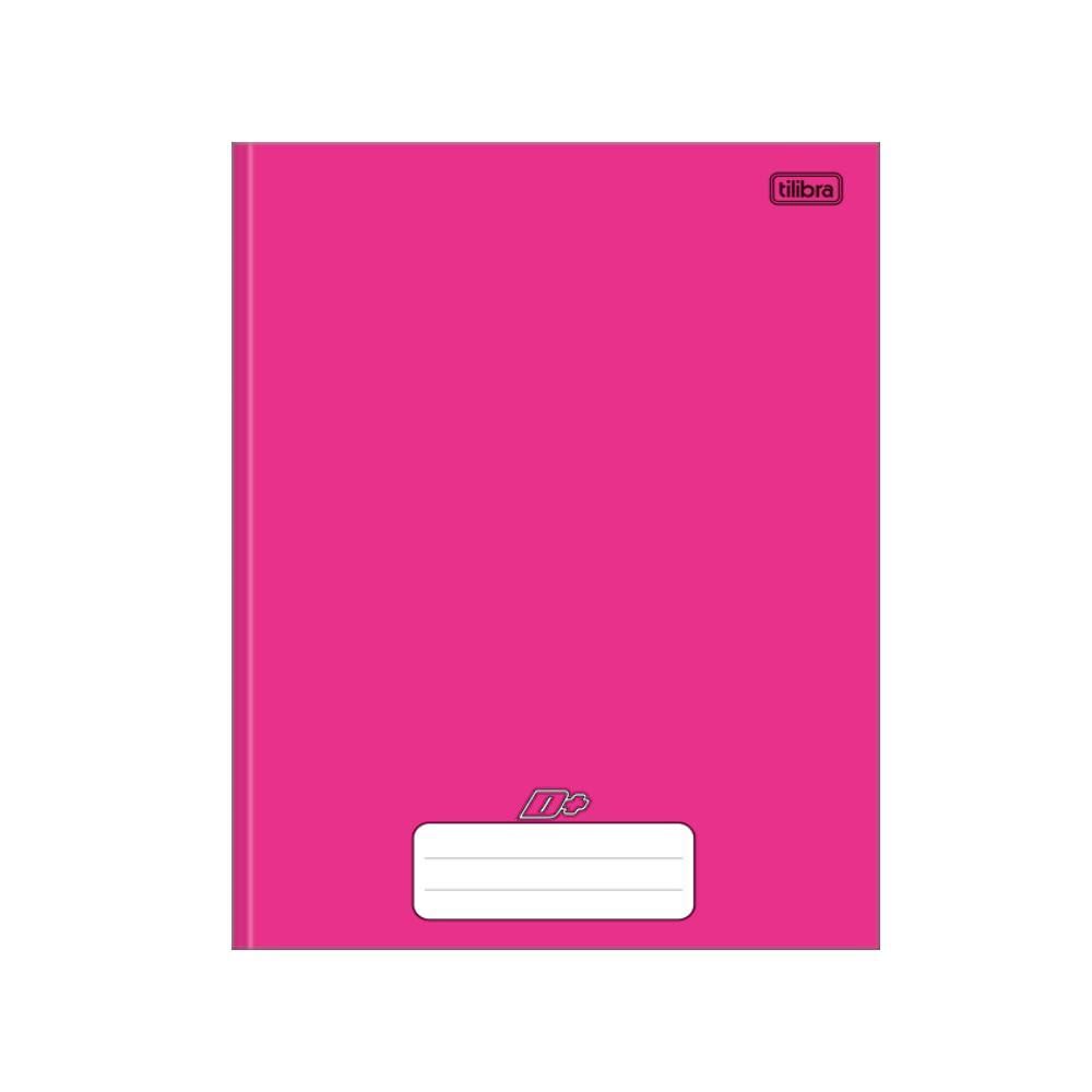 Caderno Brochura Capa Dura D+Rosa 96 Folhas Tilibra - 317357
