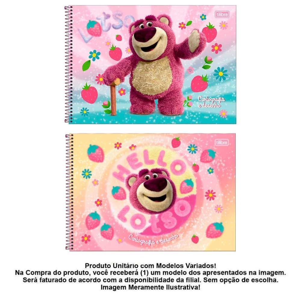 Caderno Cartografia e Desenho Capa Dura Lotso 80 Folhas Tilibra - Sortido