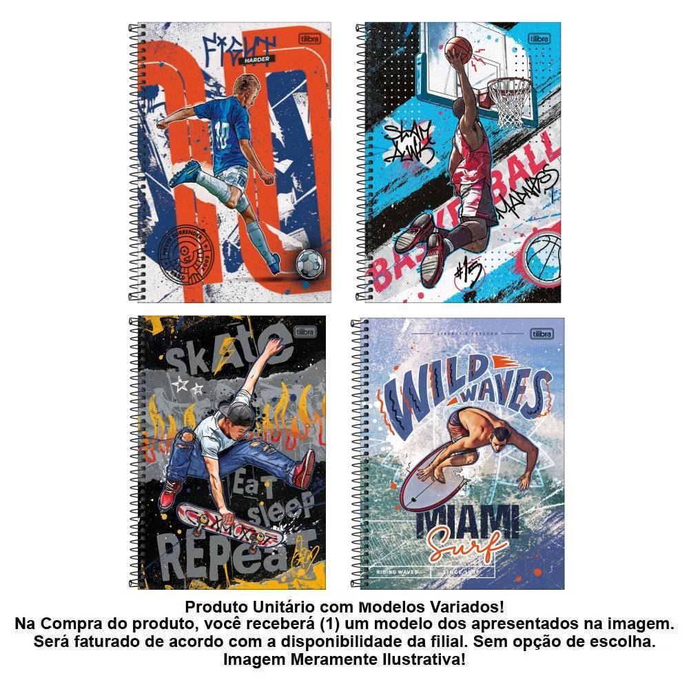 Caderno Espiral Universitário Do It 160 Folhas Tilibra - Sortido