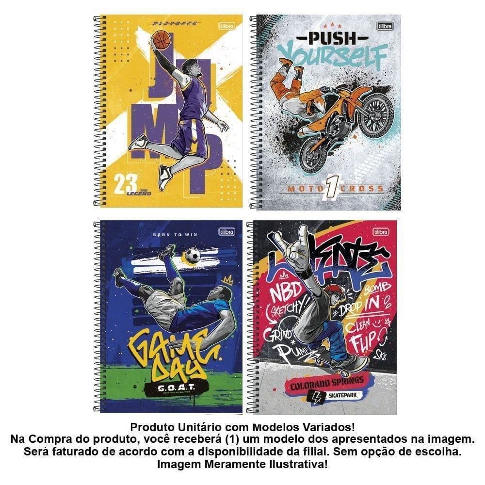 Caderno Espiral Universitário Do It 160 Folhas Tilibra - Sortido