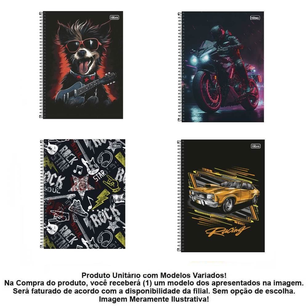 Caderno Espiral Havan 320 Folhas Tilibra - Sortido